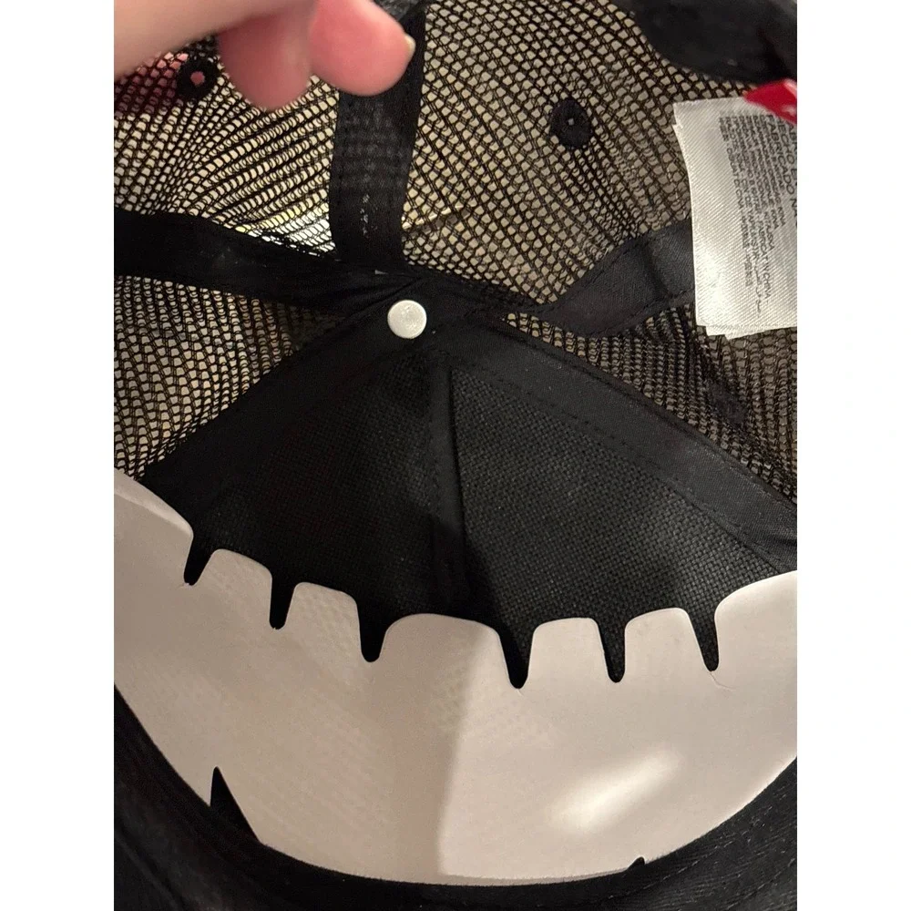 Levis Kids Black Trucker Hat Snapback Mesh Logo Patch Rope Cap 8685-023